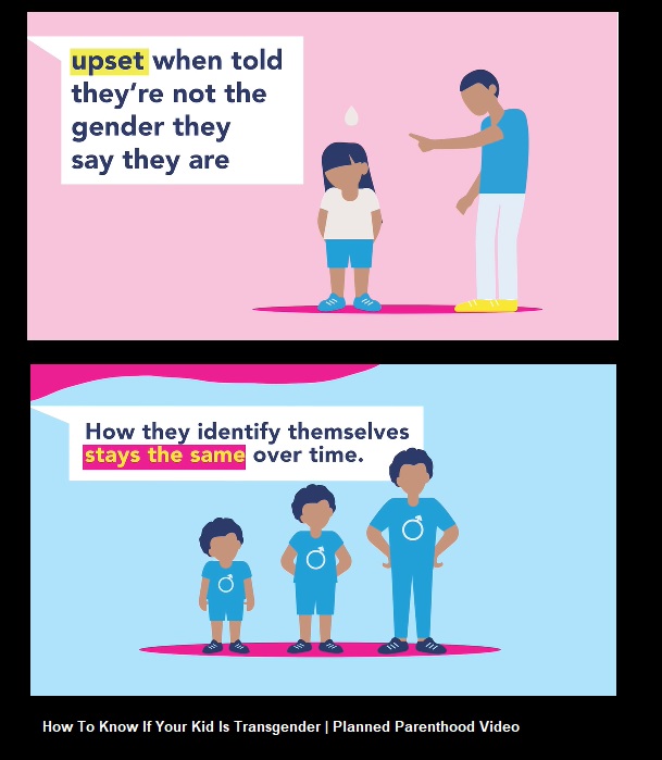 Image: How To Know If Your Kid Is Transgender Planned Parenthood Video