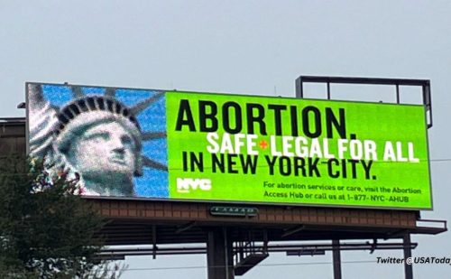 NYC spends $500,000 on out-of-state ads to lure women to its abortion businesses