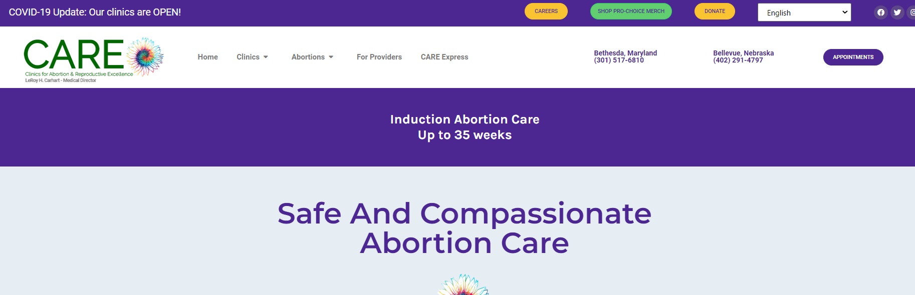 Imahe: CARE clinic late abortions up to 35 weeks founded by LeRoy Carhart 051223