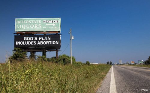 Billboards leading to Illinois claim abortion is ‘God’s plan’