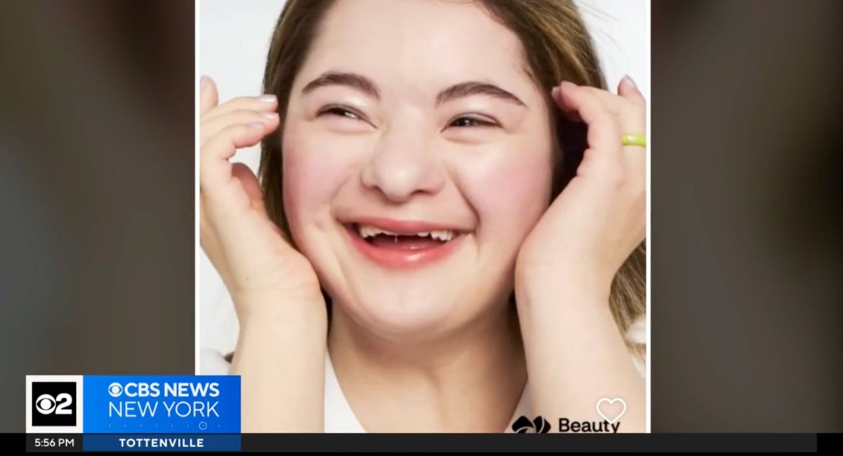 Down syndrome, Alexia Rivera, model