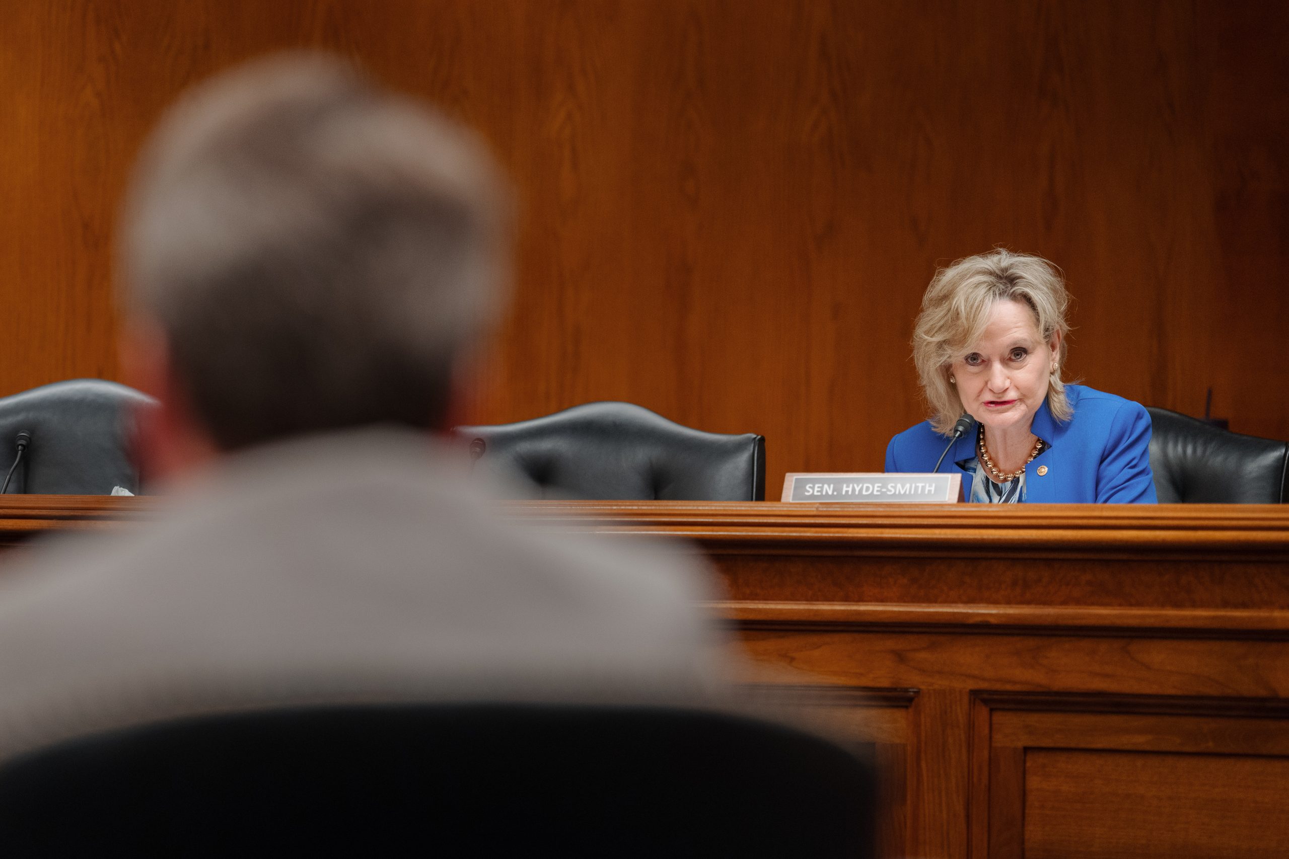 U.S. Senator Cindy Hyde-Smith grills FDA Commissioner Califf on abortion pill May 2024