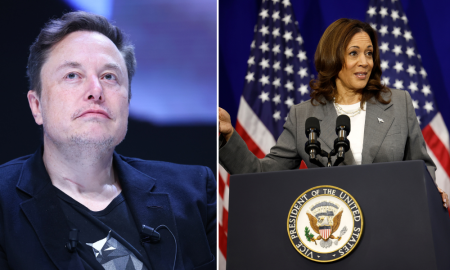 Elon Musk, Kamala Harris, Donald Trump, abortion