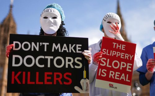 Local priest denies MP communion because he voted for assisted suicide