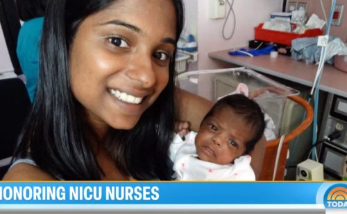 Inspired by NICU nurses who cared for her baby, mom makes life-altering change