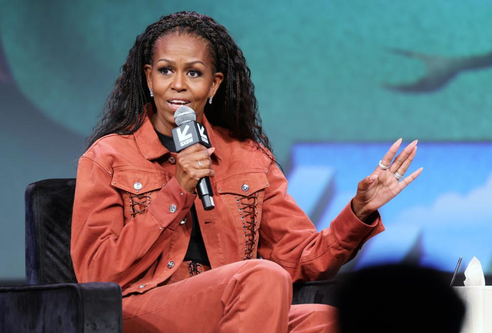 Did Michelle Obama insult women’s ability to ‘produce life,’ or is there more to the story?