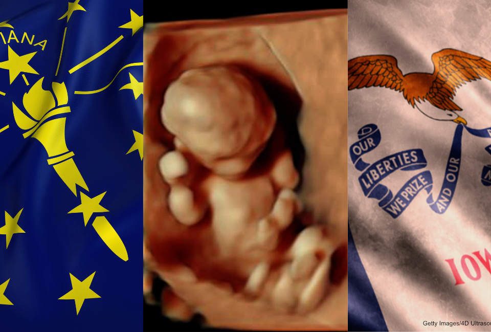 Indiana and Iowa governors sign bills requiring prenatal development education in schools
