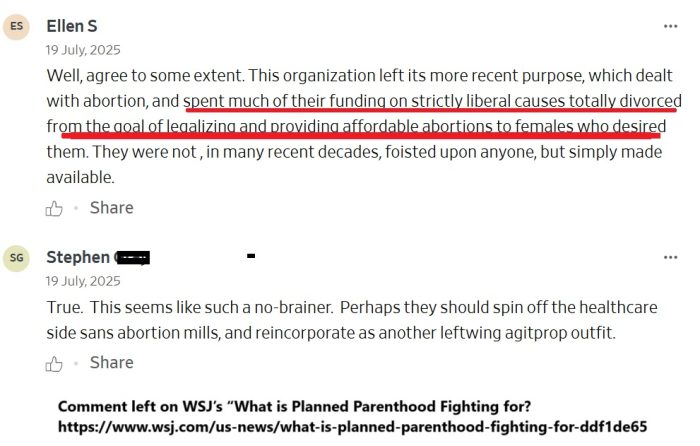 Planned Parenthood's mission creep away from abortion to funding liberals