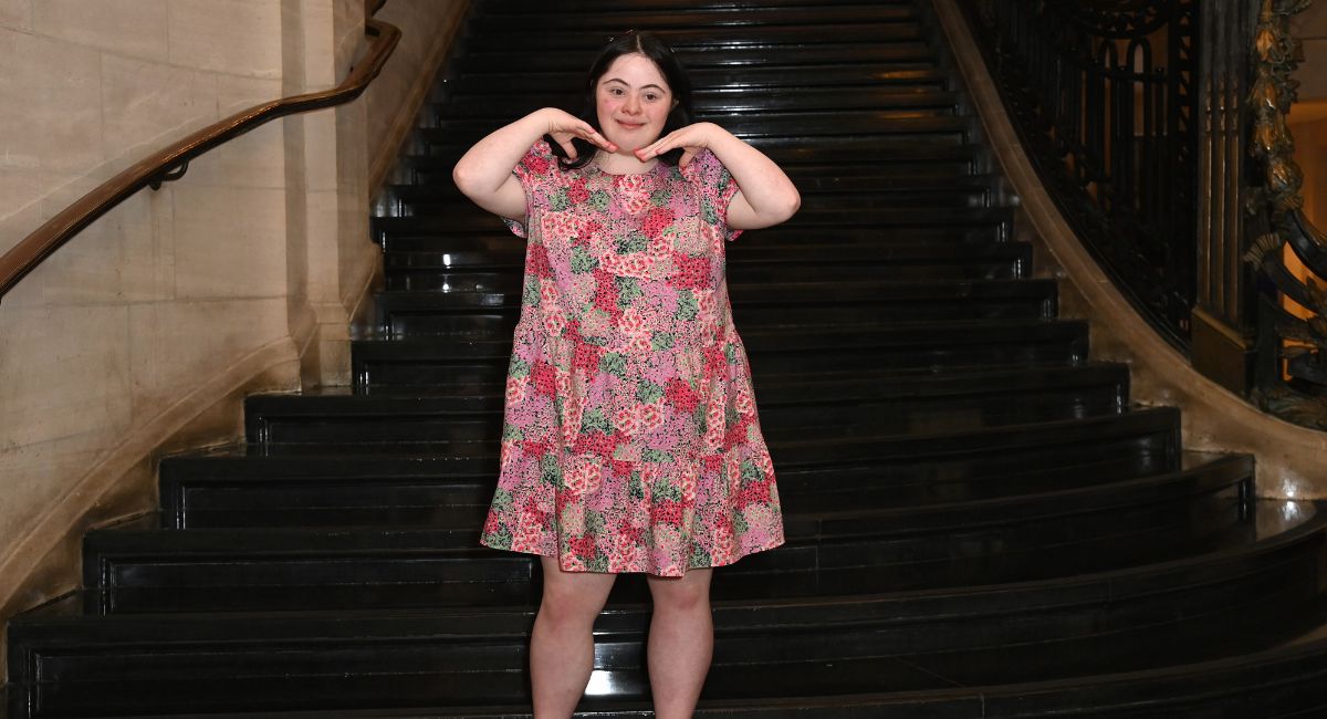 Ellie Goldstein, model with Down syndrome.